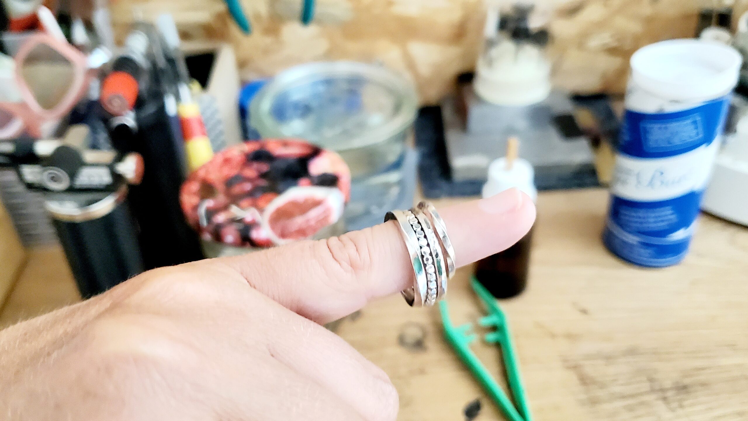 Atelier de fabrication de bague en argent – Image 9