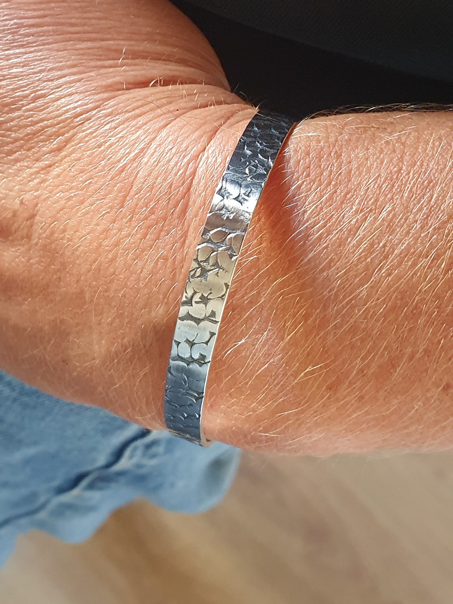 Bracelet argent 925 large. – Image 3