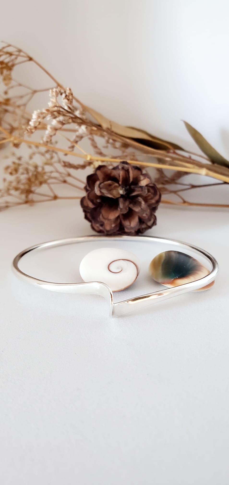 Bracelet argent 925 . Onde.